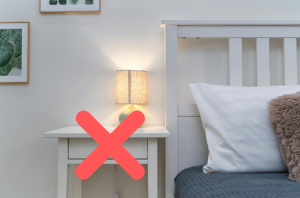 Instead of a regular nightstand, put THIS next to your bed