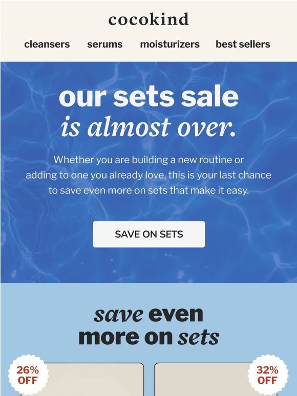 last chance to save up to 32% off
