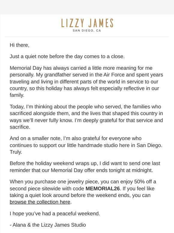 Memorial Day 💜