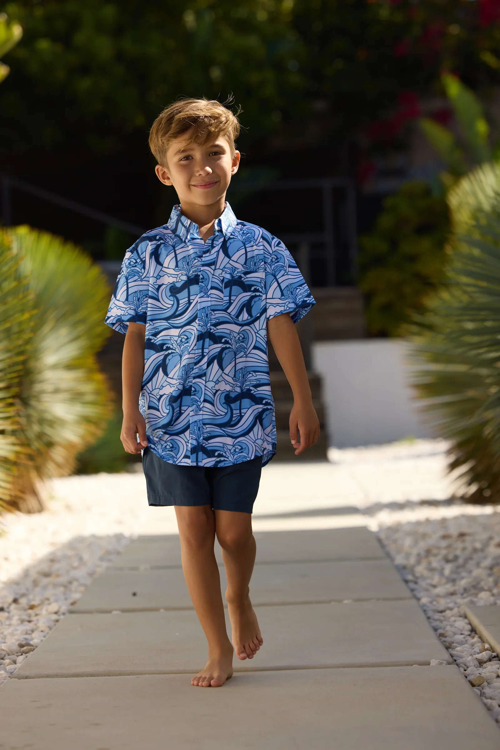 BOYS VINTAGE STRETCH BUTTON DOWN (+colors)