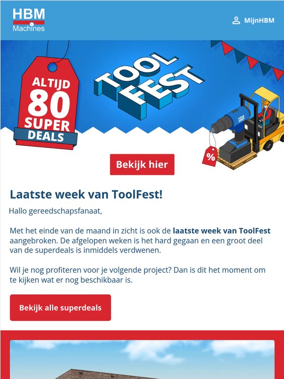 ToolFest: laatste week
