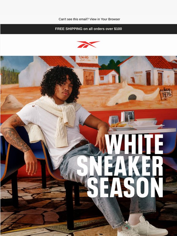 White Sneaker Season Starts Now