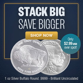 1 oz Silver Buffalo Round .9999