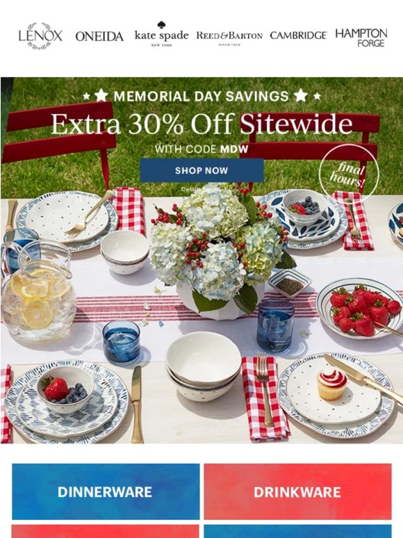 🎆 MDW Sale Ends Tonight!