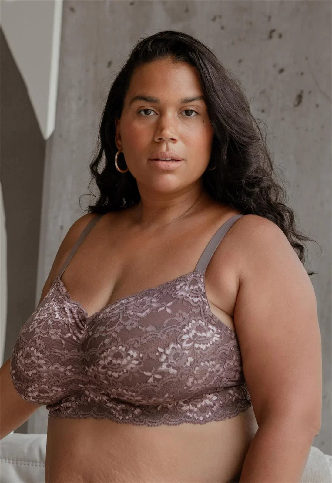 Image of Cup-Sized Lace Bralette