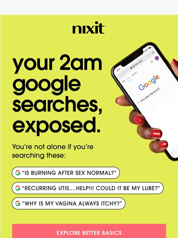 Your 2am google searches 👀