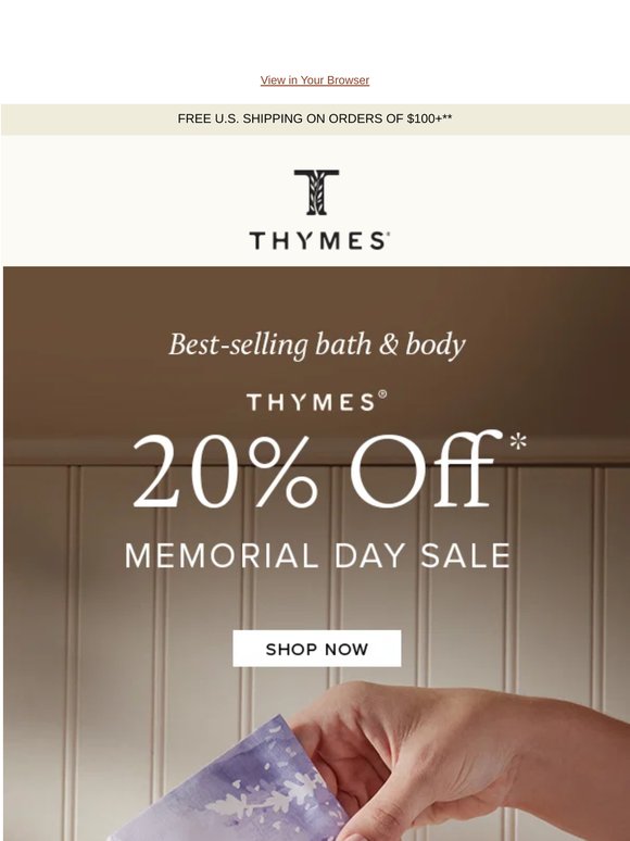 Refresh Your Rituals with 20% Off Sitewide