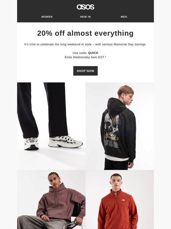 20% off almost everything