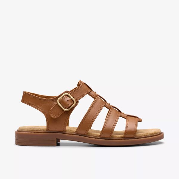 Clarks Trivanni Lux Tan Leather
