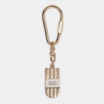 Gold Tone Metal Charm Key Hold