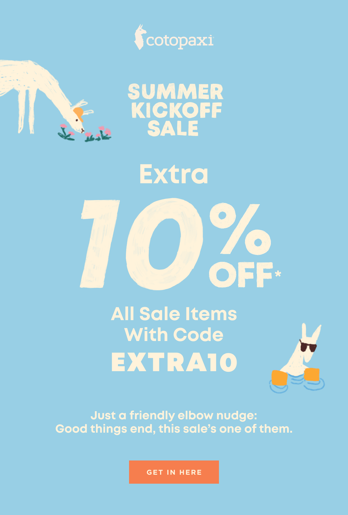 Summer Kickoff Sale Extra 10