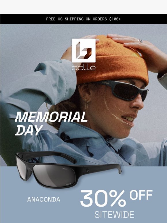 Memorial Day: 30% Off Sitewide