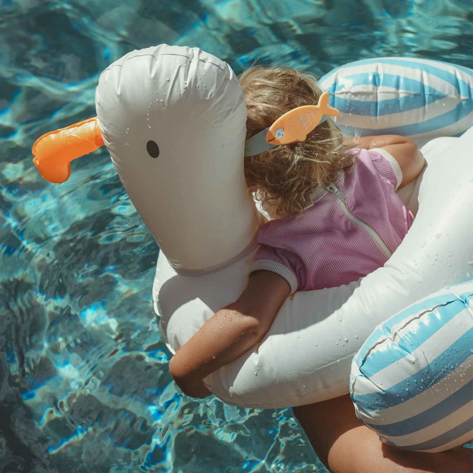 Image of Sunnylife Kids Pool Ring - Sammy Seagull