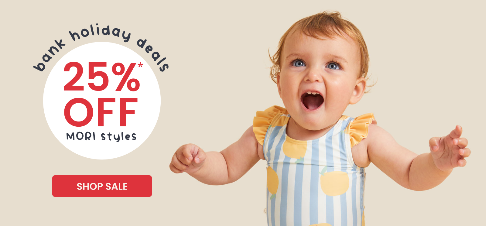 bank holiday deals 25% OFF*