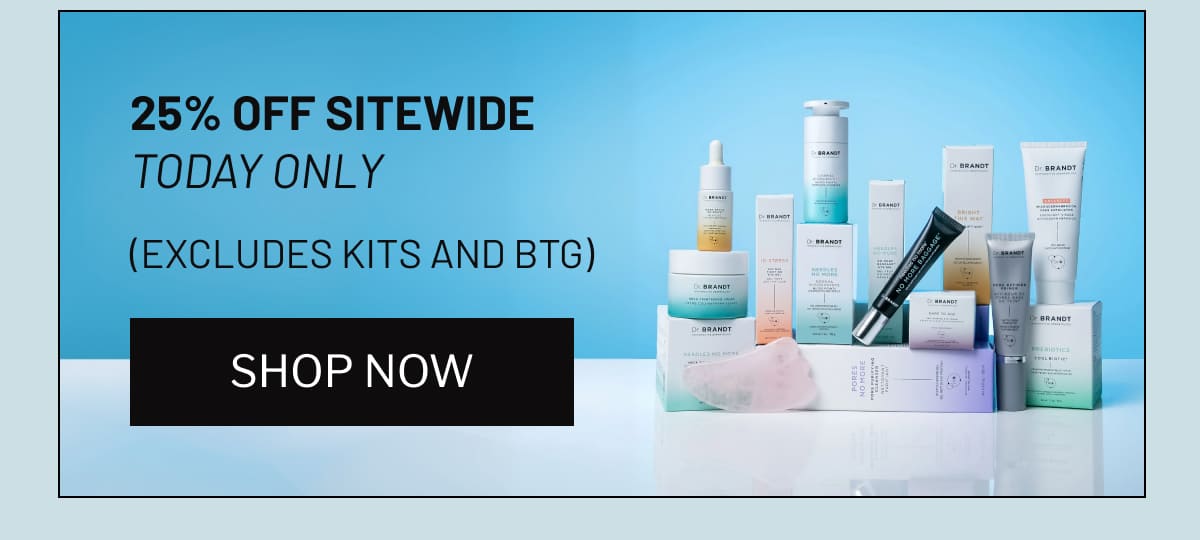 25% off sitewide 