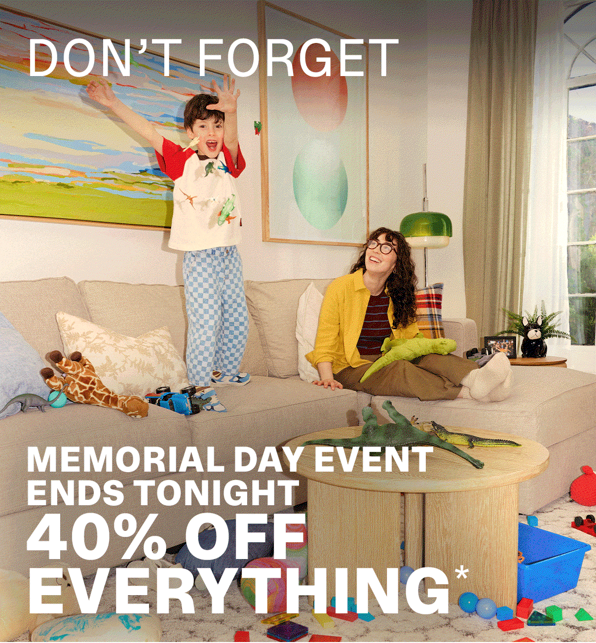 Memorial Day Event | 40% Off Everything