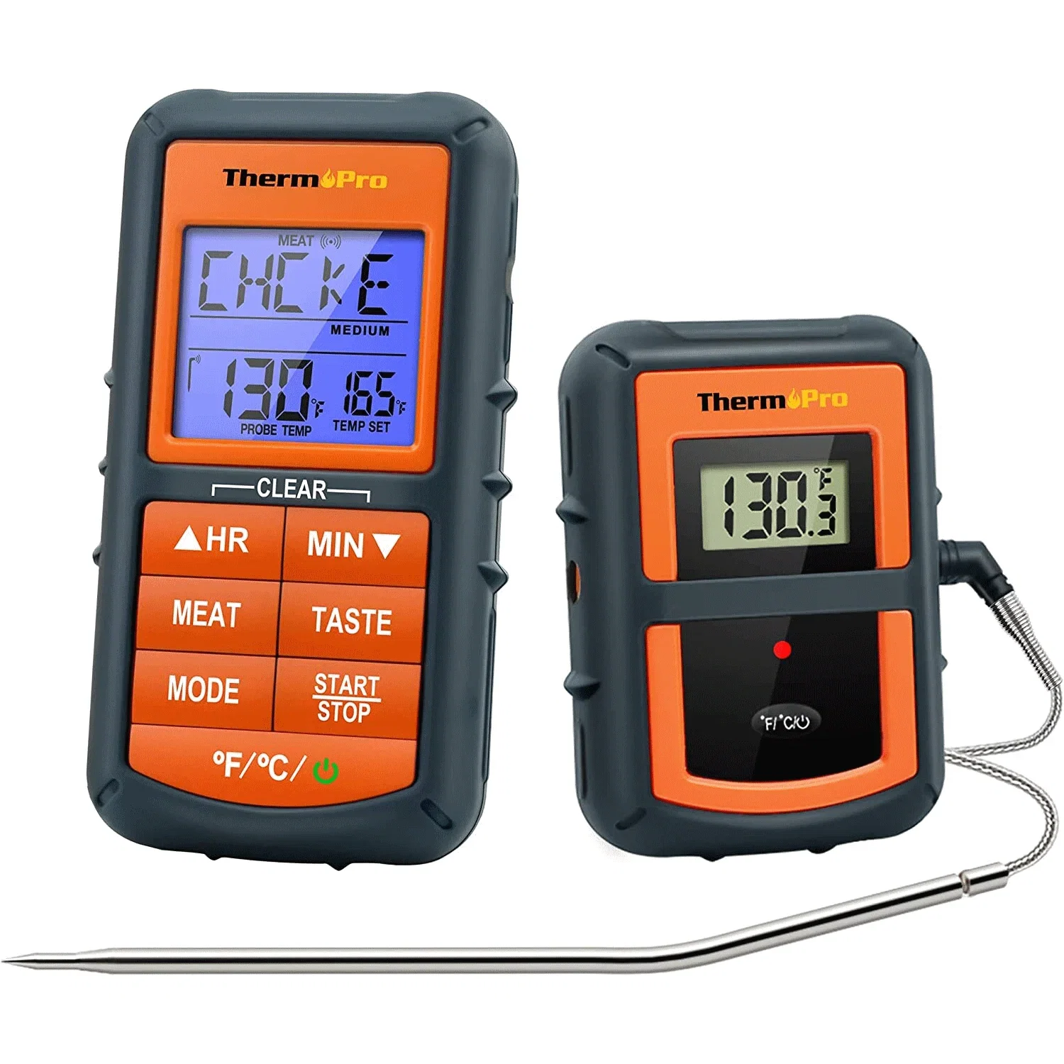 TempPro TP07SW 300-ft ﻿Wireless 1-Probe Meat Thermometer