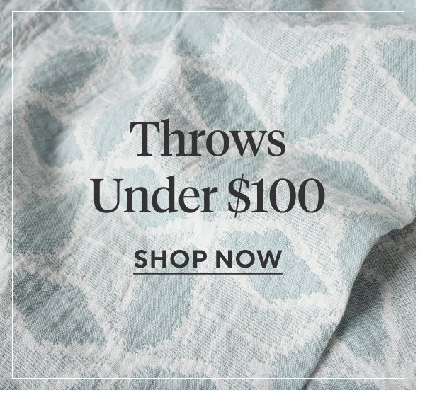 Throws Under $100 Shop Now