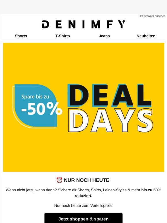 [ENDET] Rabatte bis -50%