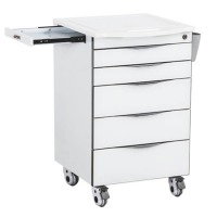 Carrito para Clínica Dental con Bandeja Lateral
