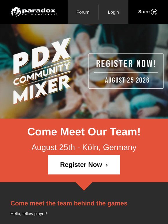 Come meet the team behind the games