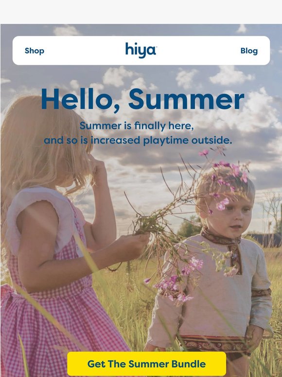 Summer's officially started.