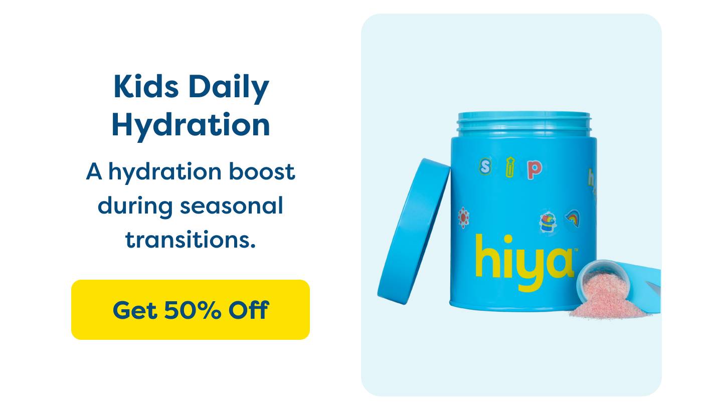 Kids Daily Hydration. A hydration boost during seasonal transitions.
