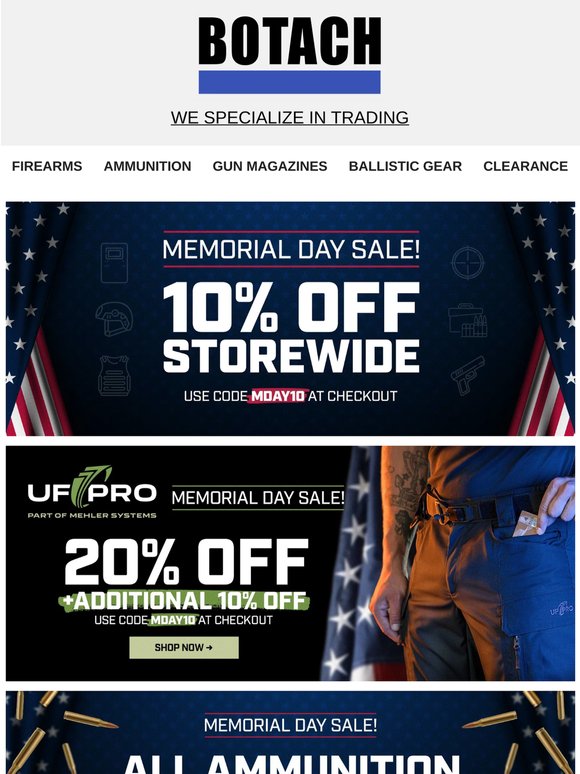 ⏳ Last Day: 10% OFF Storewide Sale – Use Code MDAY10 At Checkout
