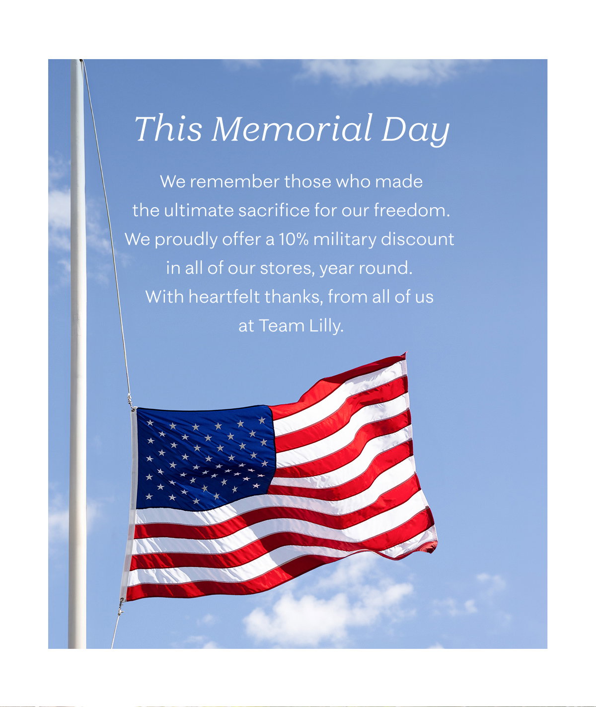 This Memorial Day