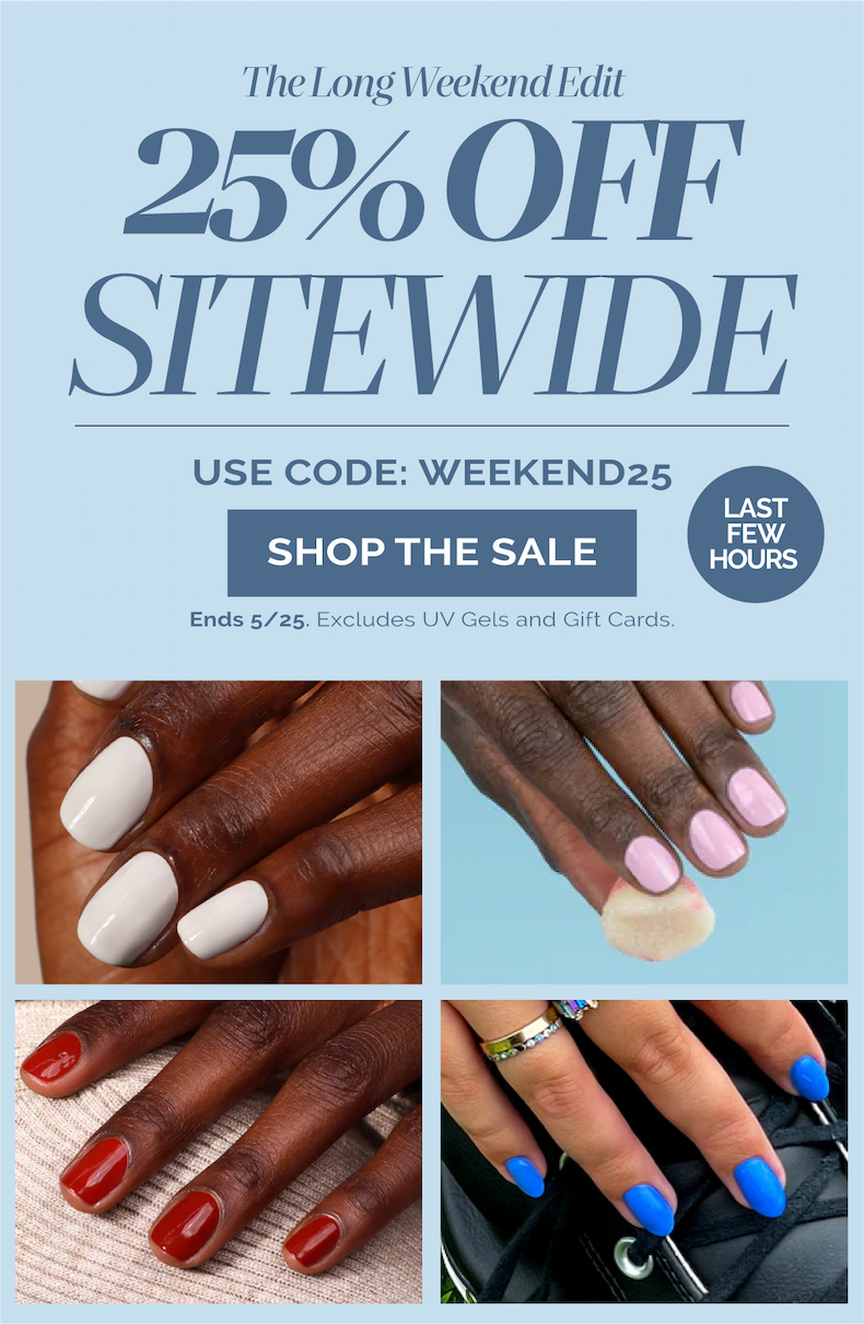 Shop the Long Weekend Edit for 25% off sitewide using code: WEEKEND25
