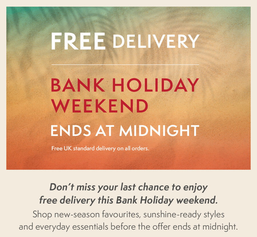 Free Delivery - Ends Midnight