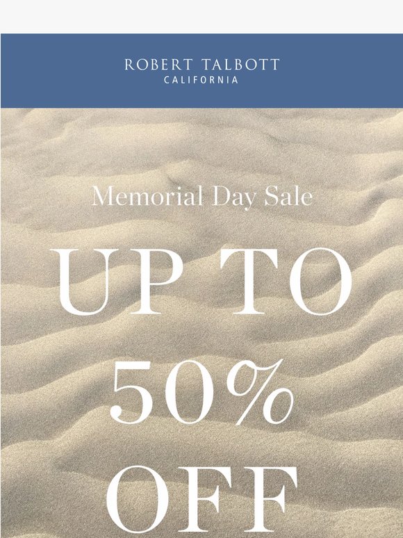 Up To 50% Off Ends Tonight
