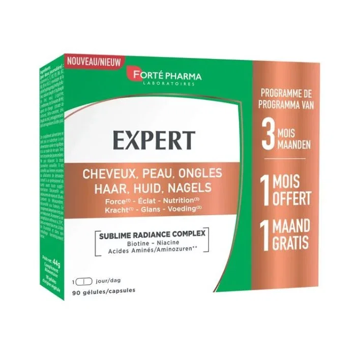 Image of Forté Pharma Expert Haar Huid & Nagels - 90 Capsules - PROMO 1 Maand GRATIS