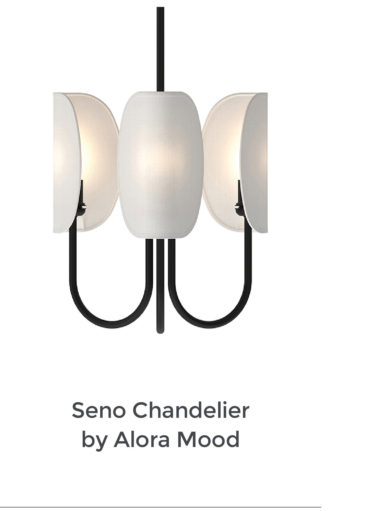 Seno Chandelier by Alora Mood