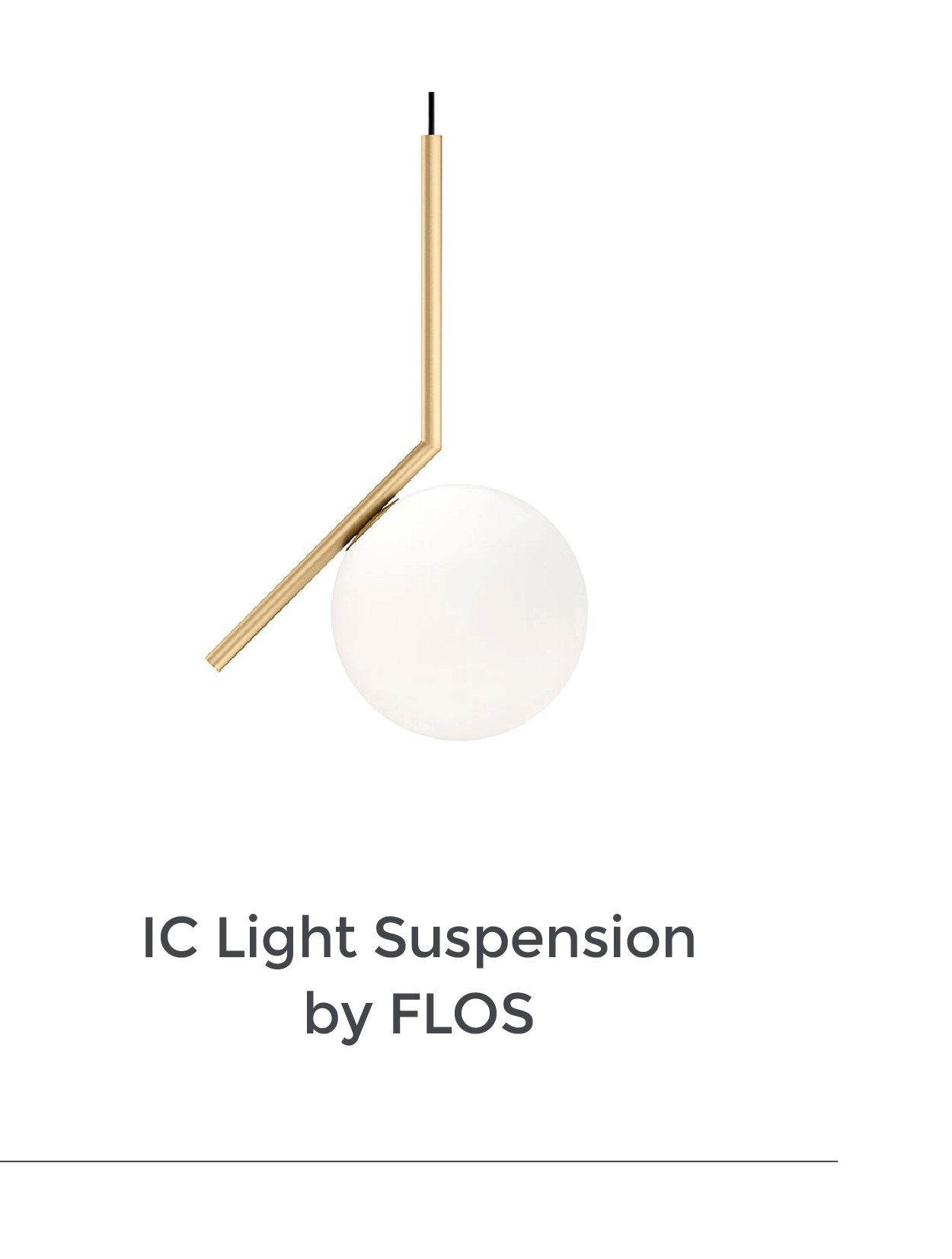IC Light Suspension by FLOS