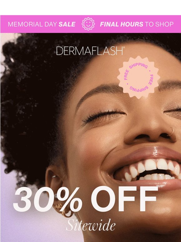 🚨Last chance for 30% OFF