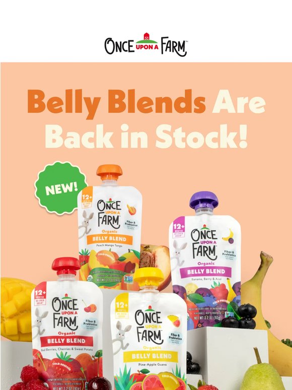 Good News For Tiny Tummies!