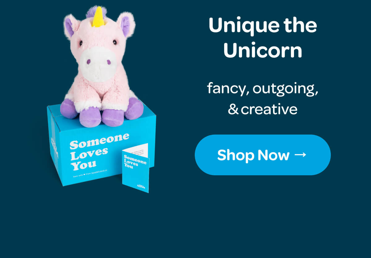 [Shop Unique the Unicorn] fancy, outgoing, & creative