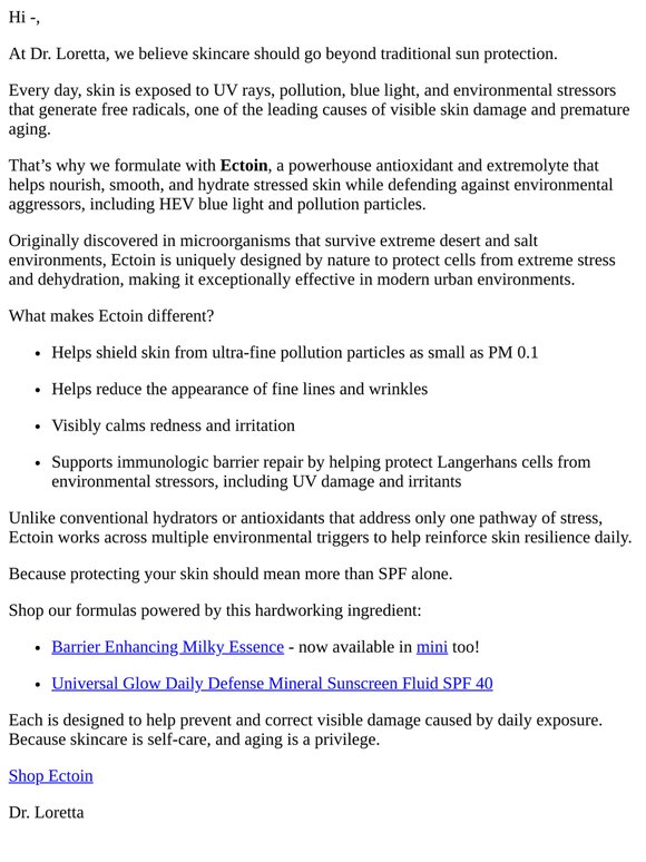 Your Guide To Ectoin