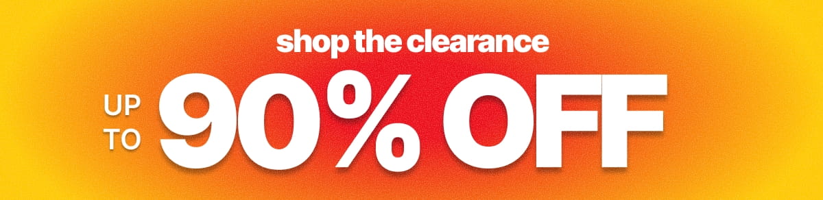 Shop The Clearance Up To 90% OFF