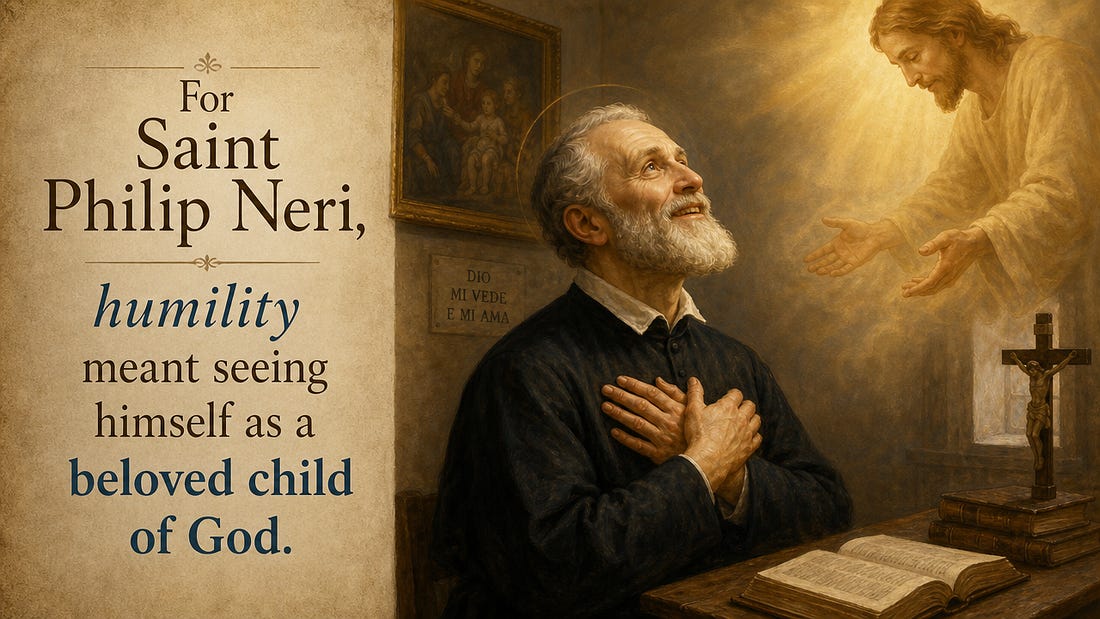 For Saint Philip, humility meant seeing himself as a beloved child of God