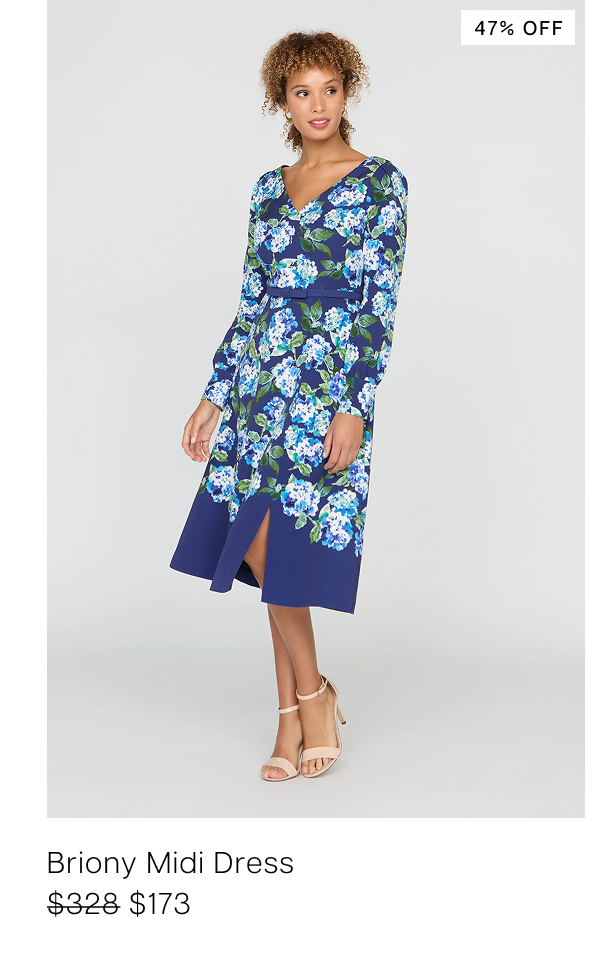 Briony Midi Dress | was $173, now $328 (47% off)