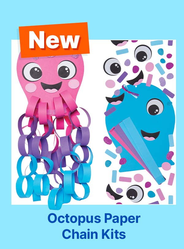 Octopus Paper Chain Kits