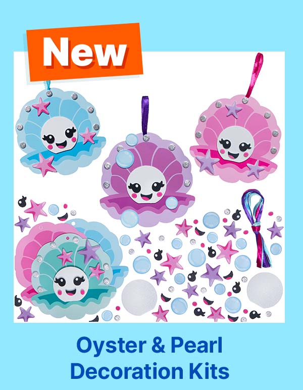 Oyster & Pearl Mix & Match Decoration Kits