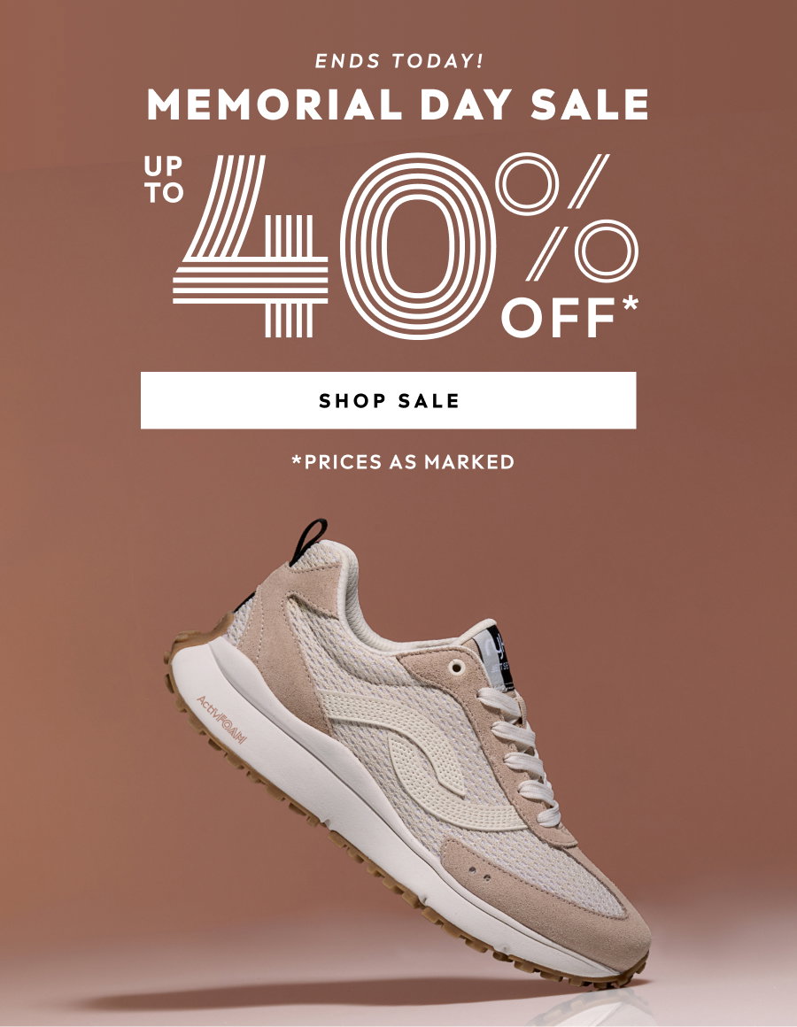 Ends Today! Memorial Day Sale | Up To 40% Off* | *Priced As Marked