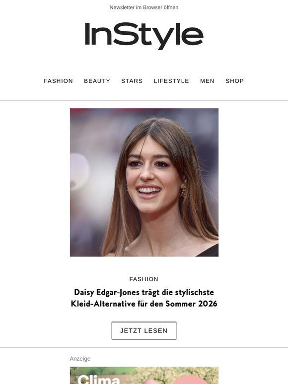 Daisy Edgar-Jones trägt die stylischste Kleid-Alternative für den Sommer 2026