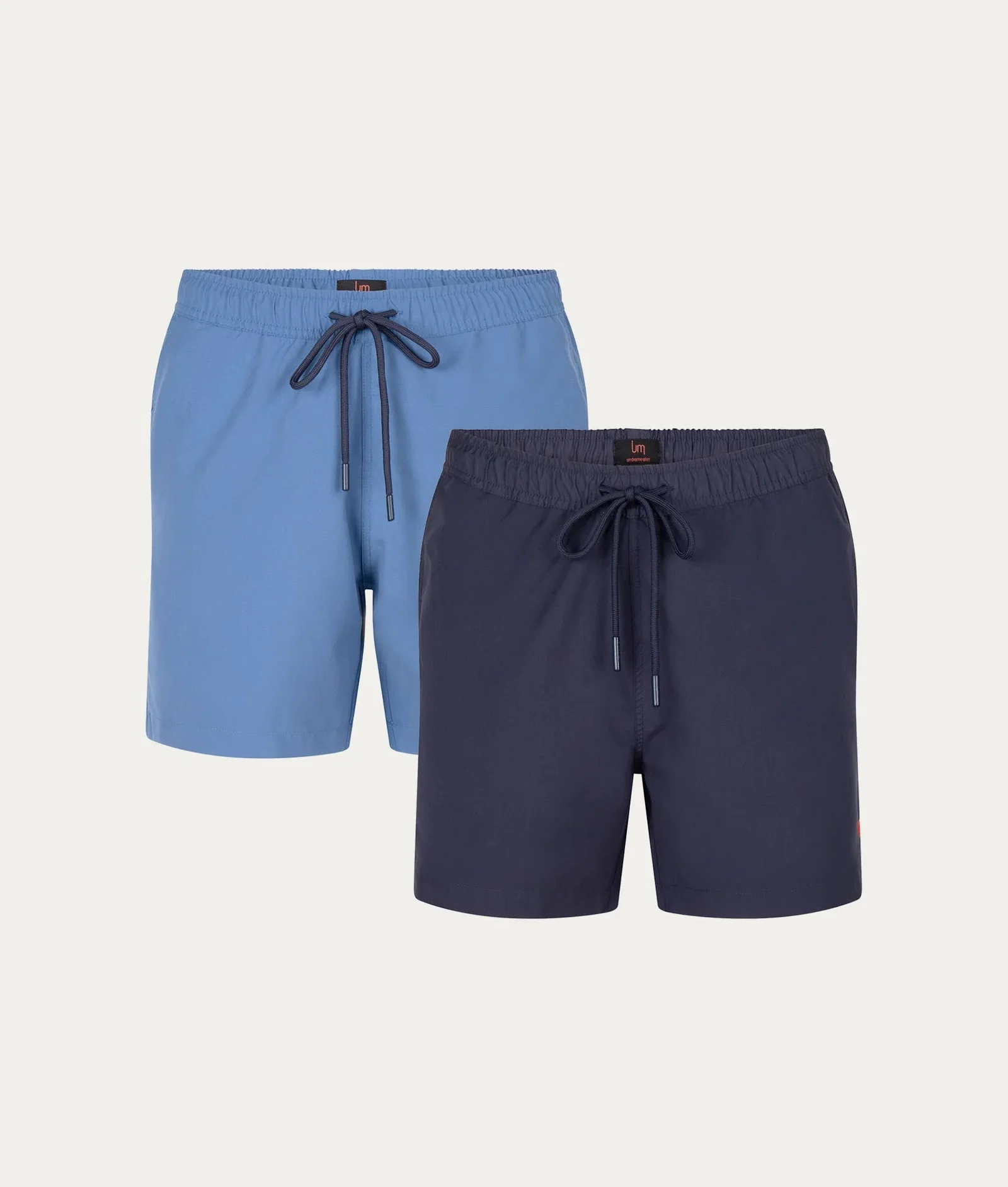 Image of Zwembroeken IJsblauw & Donkerblauw (2-pack)