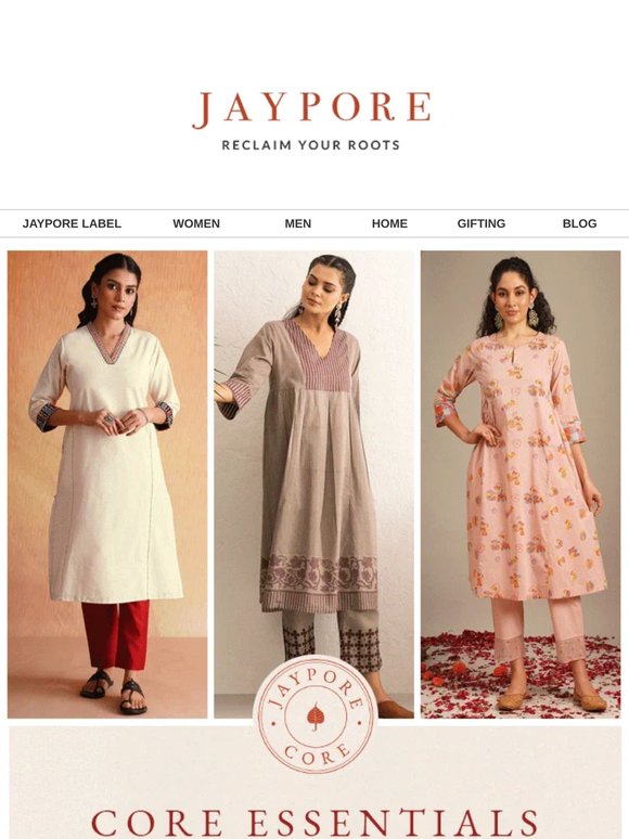 Signature Jaypore Core Edit for Summers
