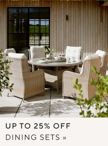 Up to 25% off dining sets