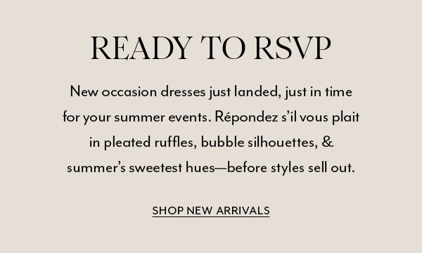 Shop New Arrivals